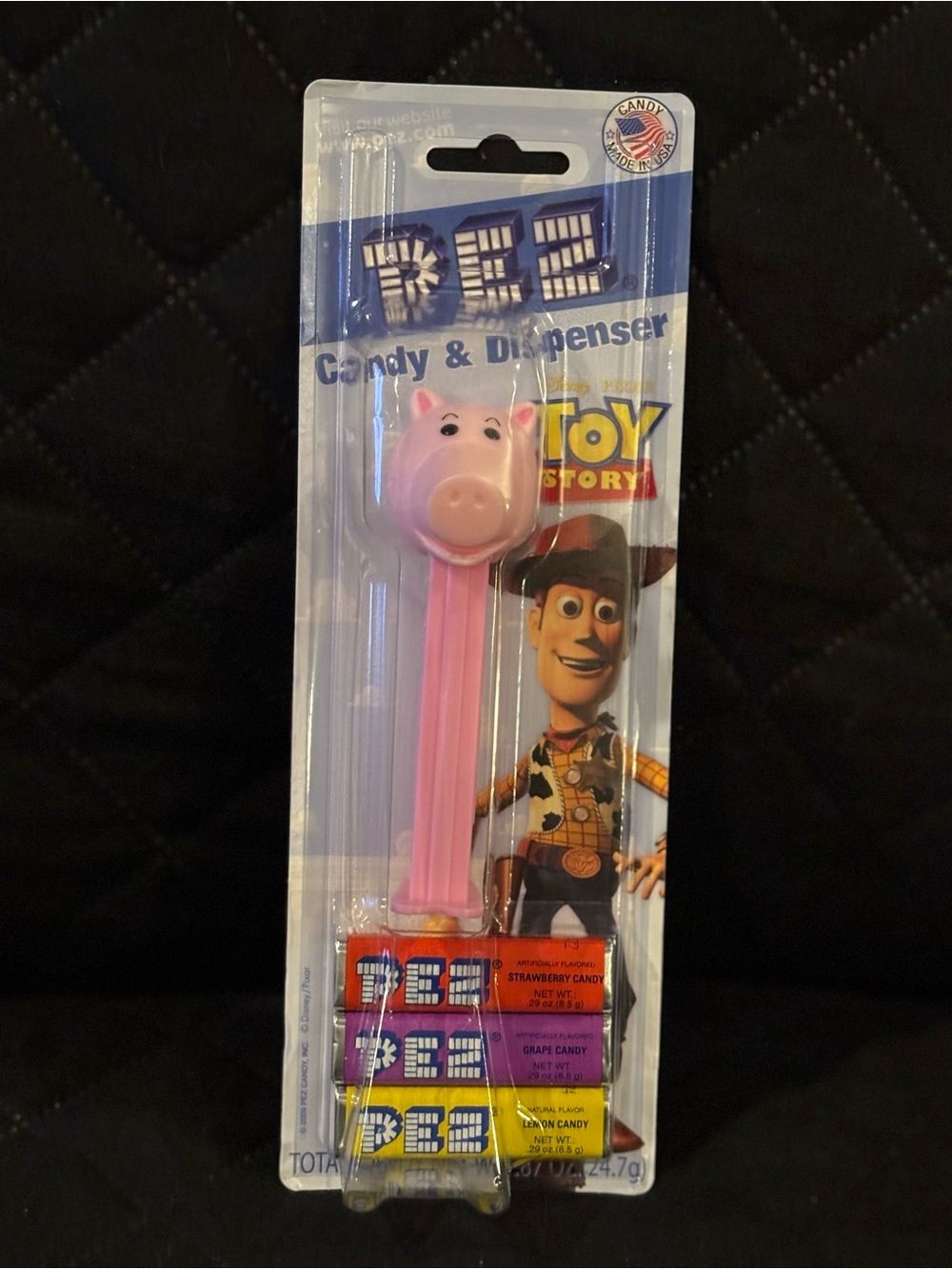 PEZ Toy Story Hamm Pig Candy Dispenser - Pink